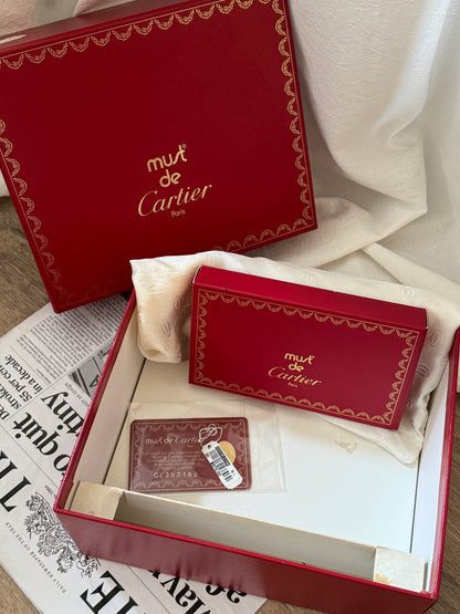 1995 Vintage Cartier黑金豹頭3-way🐆