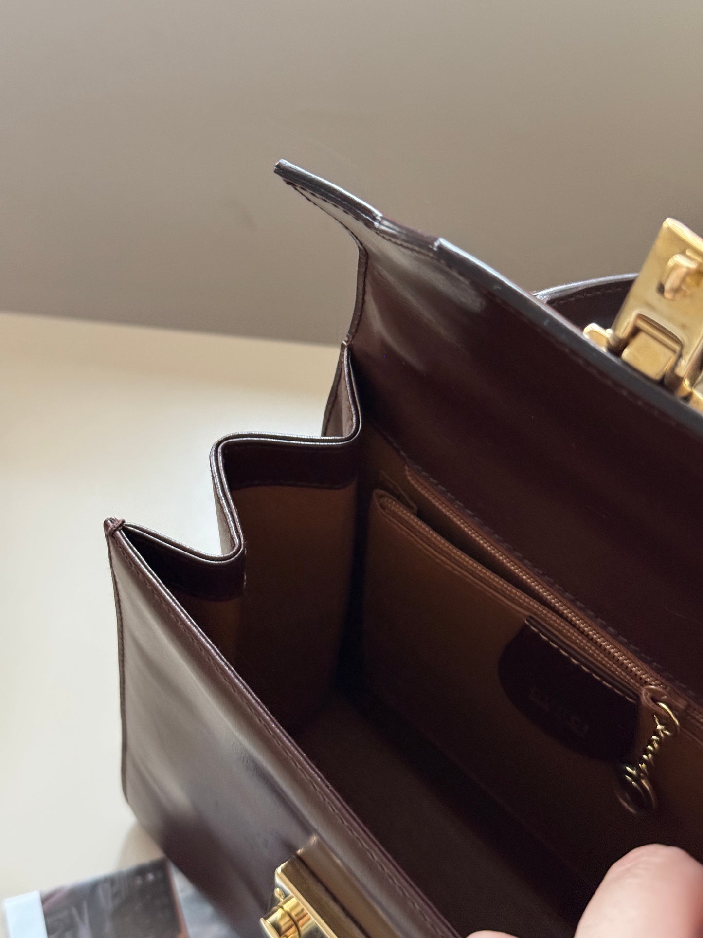 Vintage Gucci lady lock kelly 20☕️