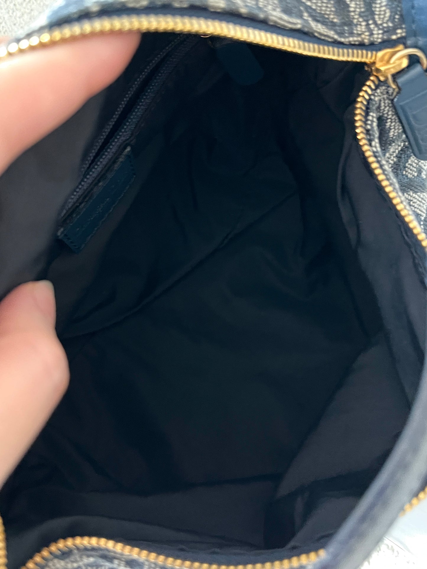 Vintage Dior navy trotter 飯盒包 box bag