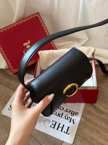 1995 Vintage Cartier黑金豹頭3-way🐆