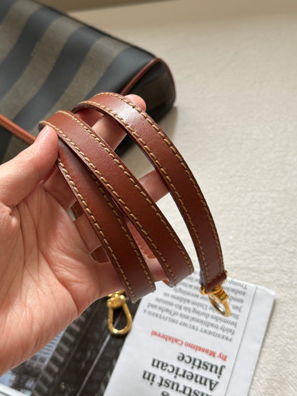 Vintage Fendi pequin mini kelly🪐