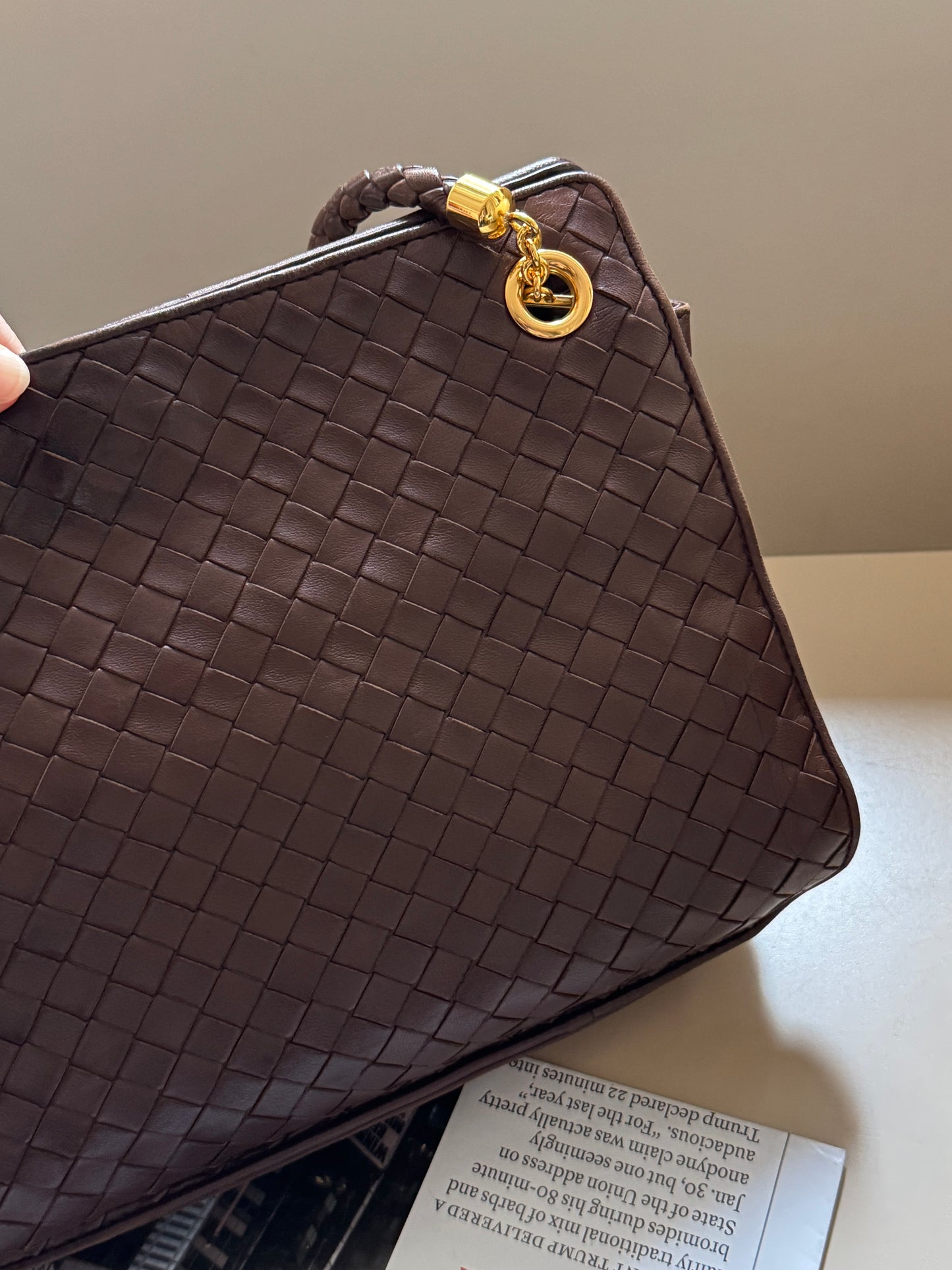 Vintage Bottega Veneta intrecciato shoulder bag🧸