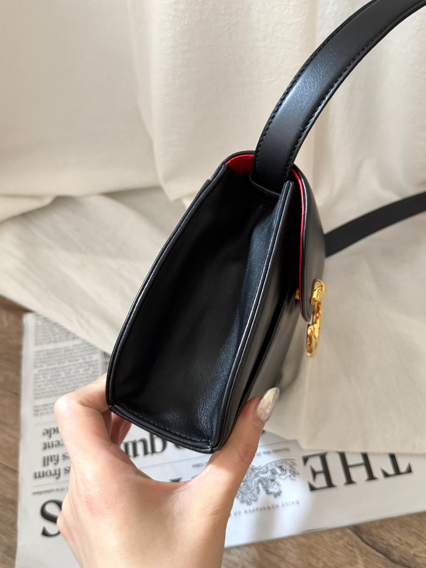 1995 Vintage Cartier黑金豹頭3-way🐆