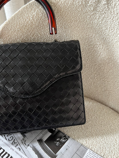 Vintage Bottega Veneta 玳瑁kelly bag