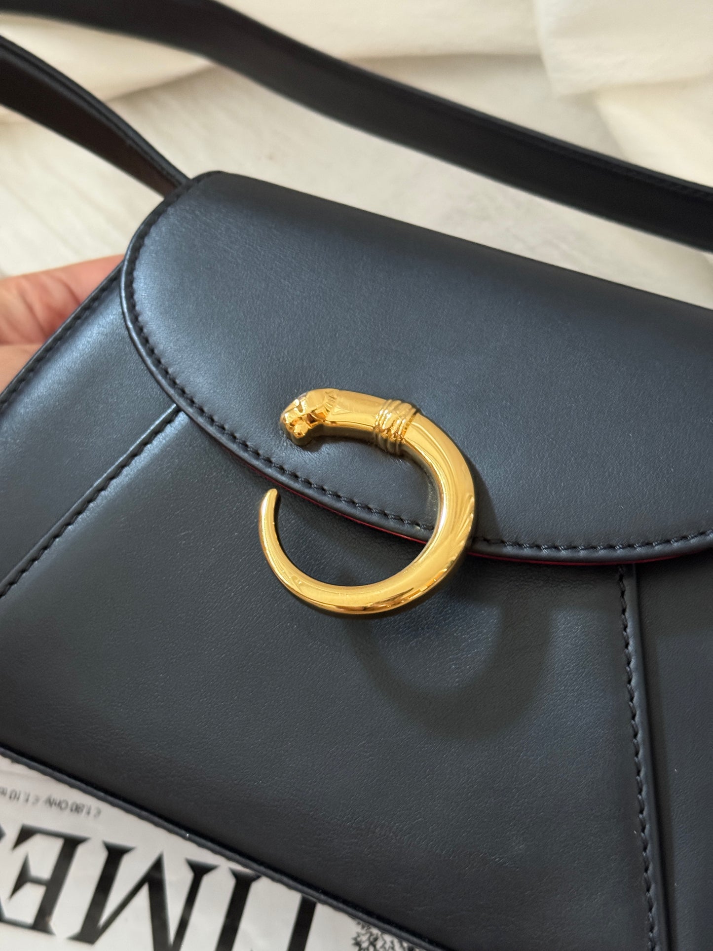 1995 Vintage Cartier黑金豹頭3-way🐆