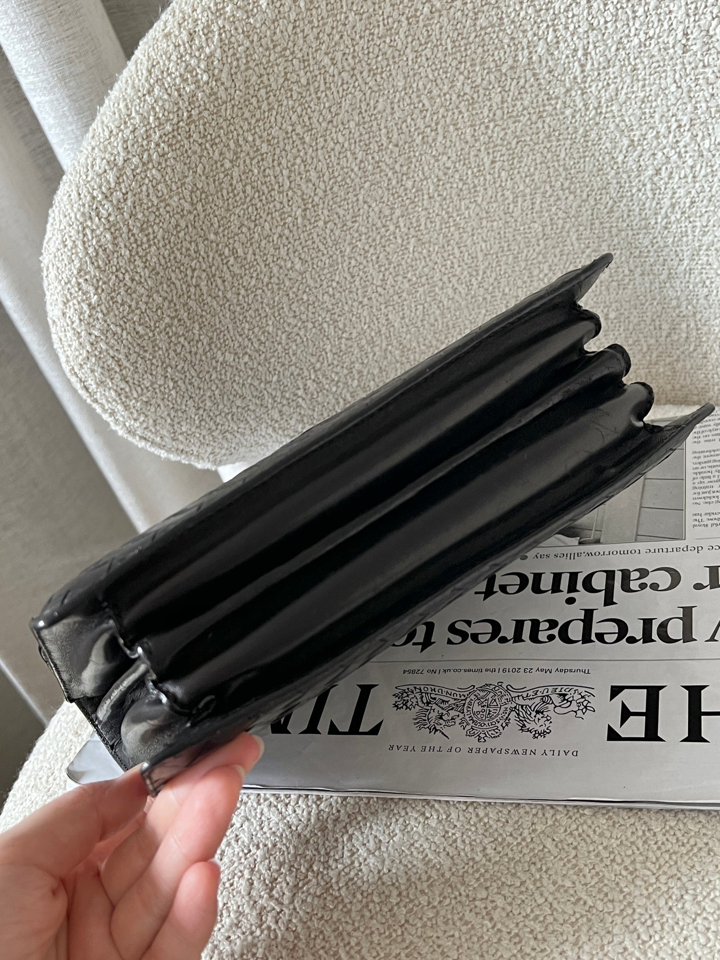 Vintage Bottega Veneta 玳瑁kelly bag