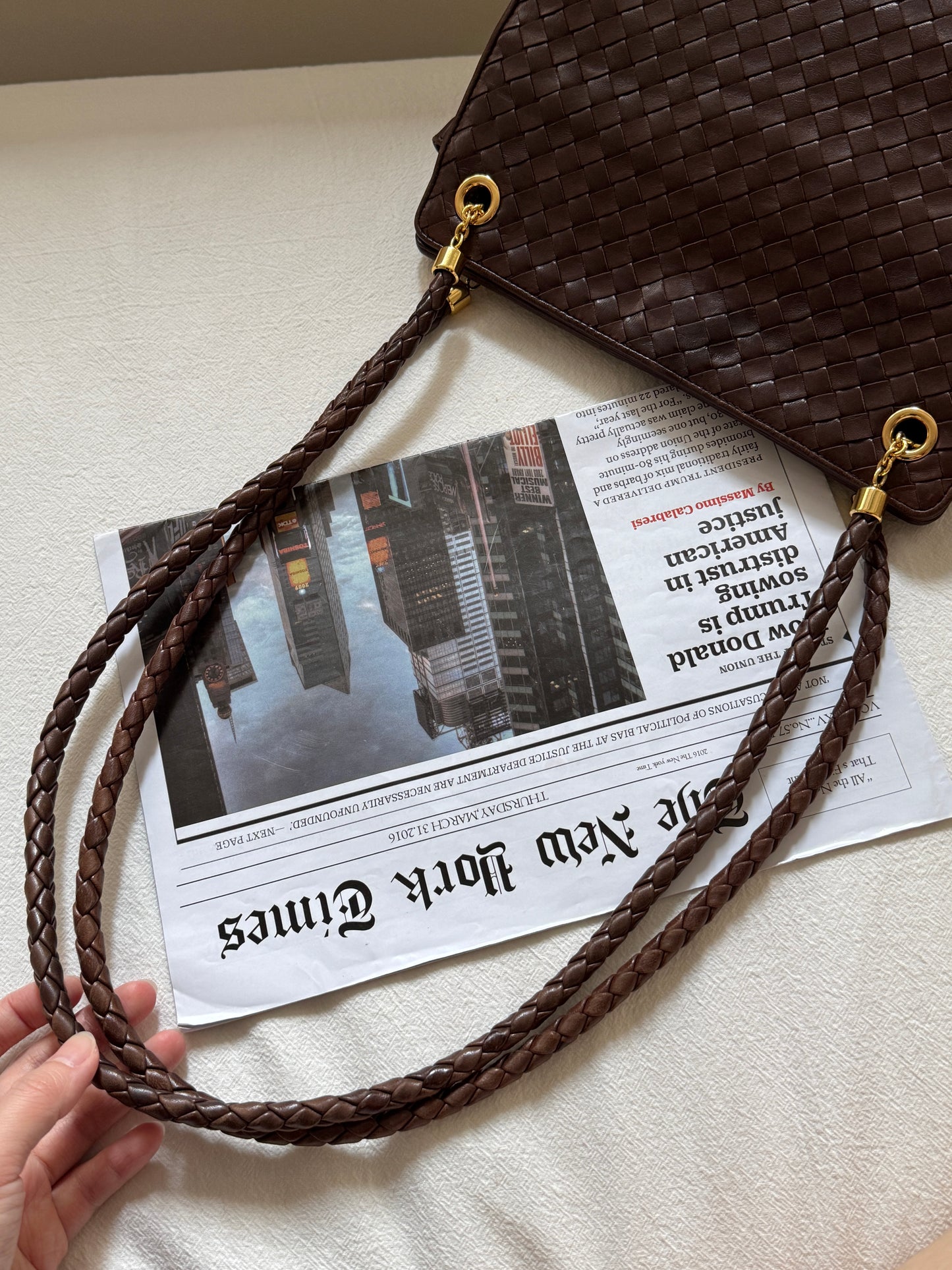Vintage Bottega Veneta intrecciato shoulder bag🧸