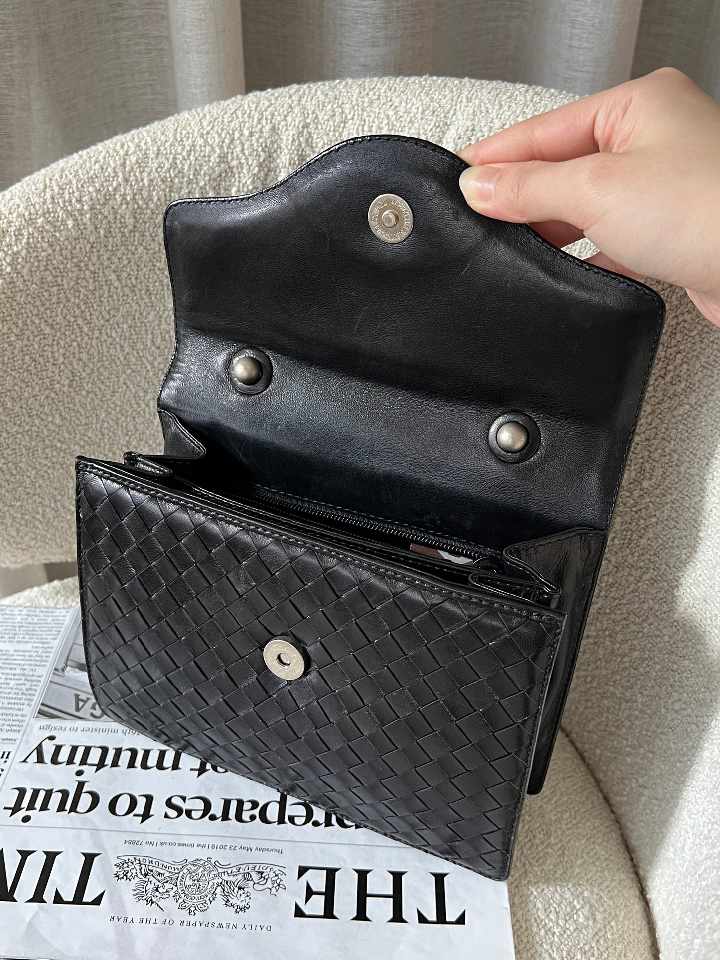 Vintage Bottega Veneta 玳瑁kelly bag