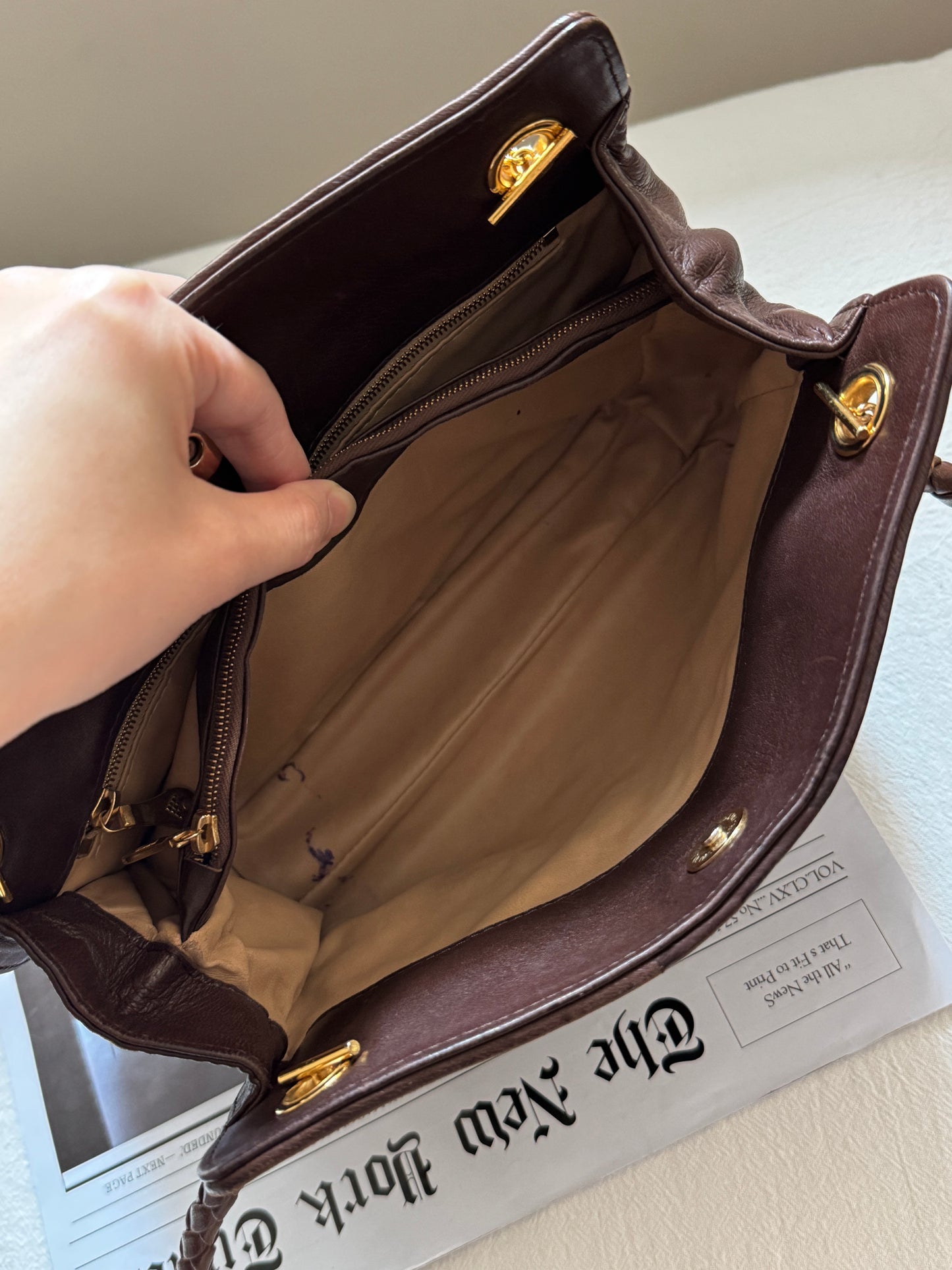 Vintage Bottega Veneta intrecciato shoulder bag🧸