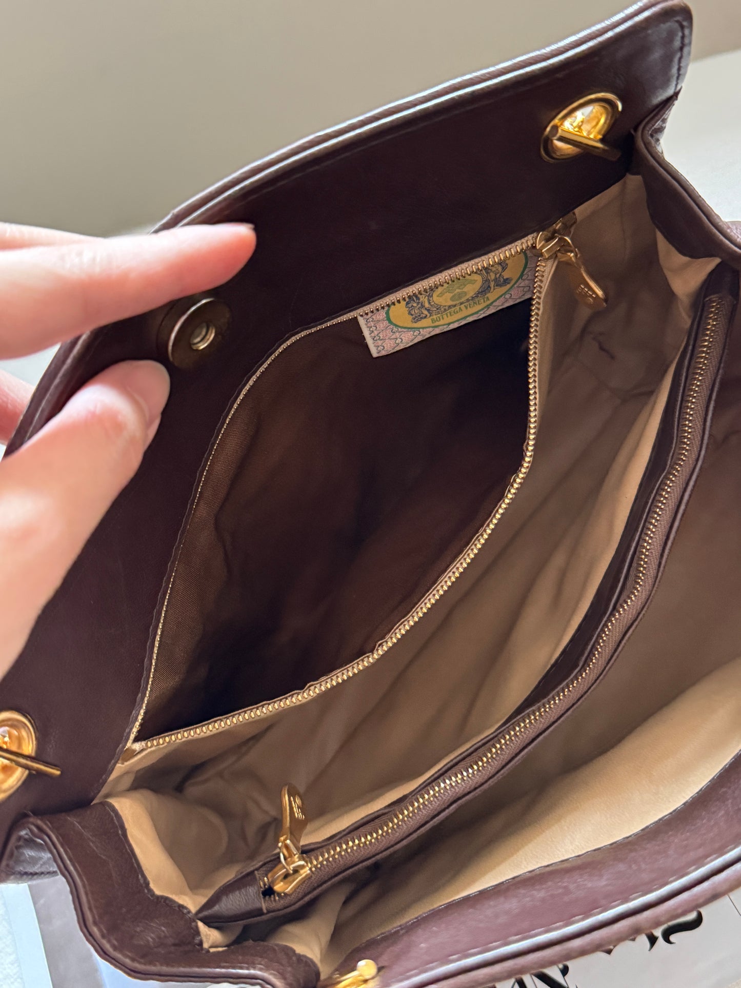 Vintage Bottega Veneta intrecciato shoulder bag🧸