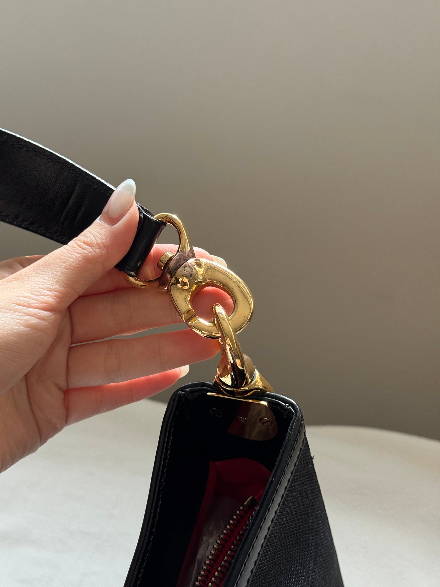 Vintage Celine 金環單肩hobo bag💫