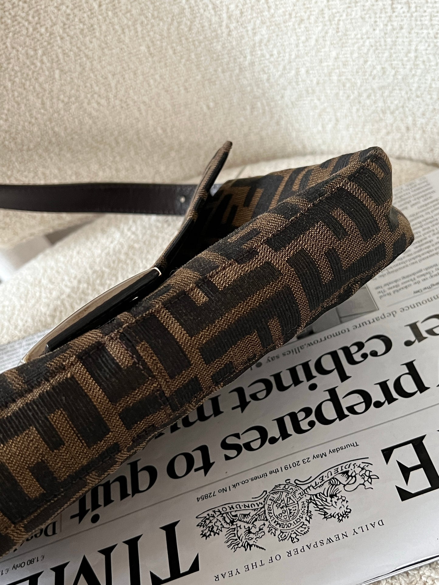 Vintage Fendi classic zucca baguette🥖