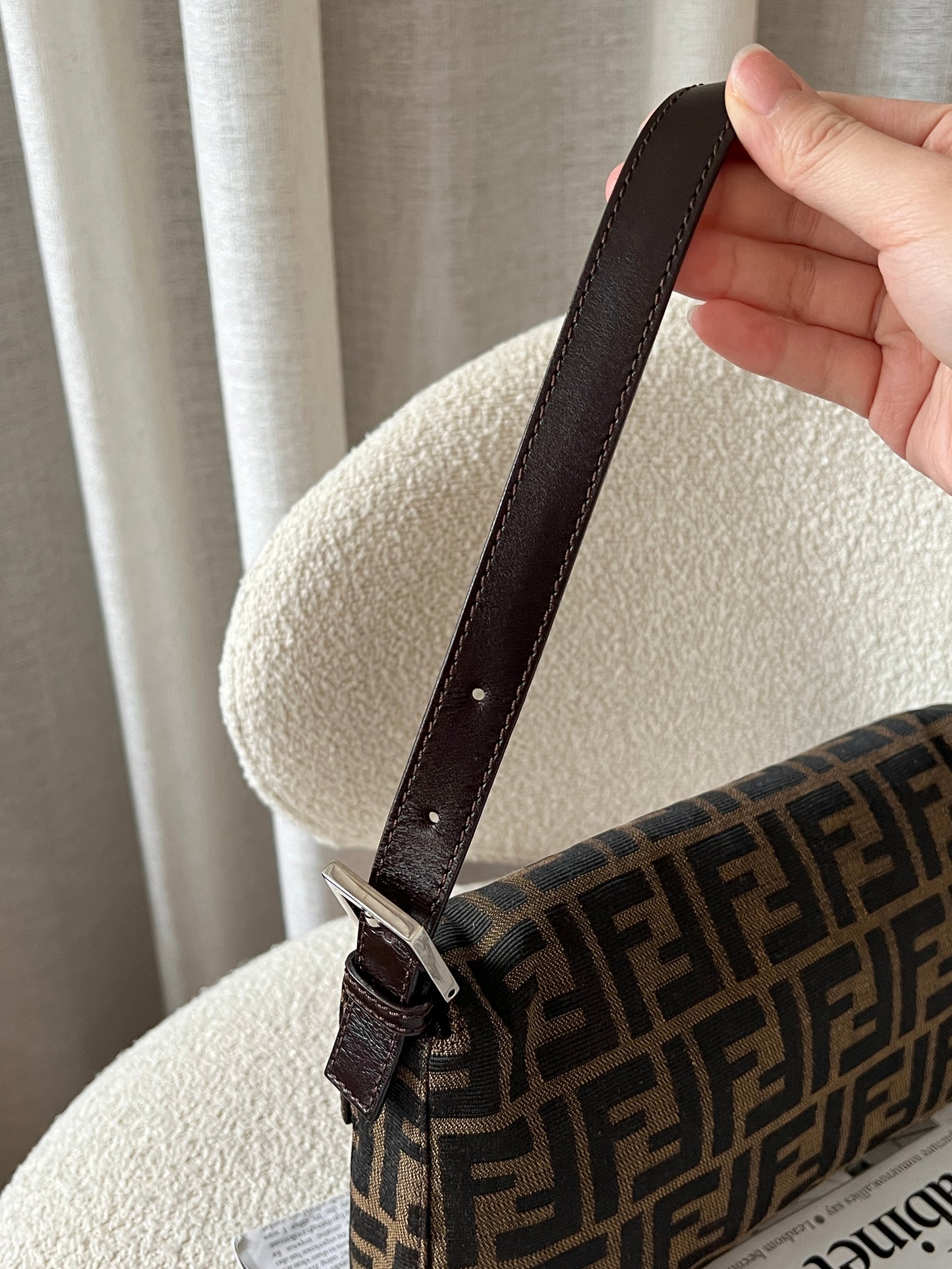 Vintage Fendi classic zucca baguette🥖