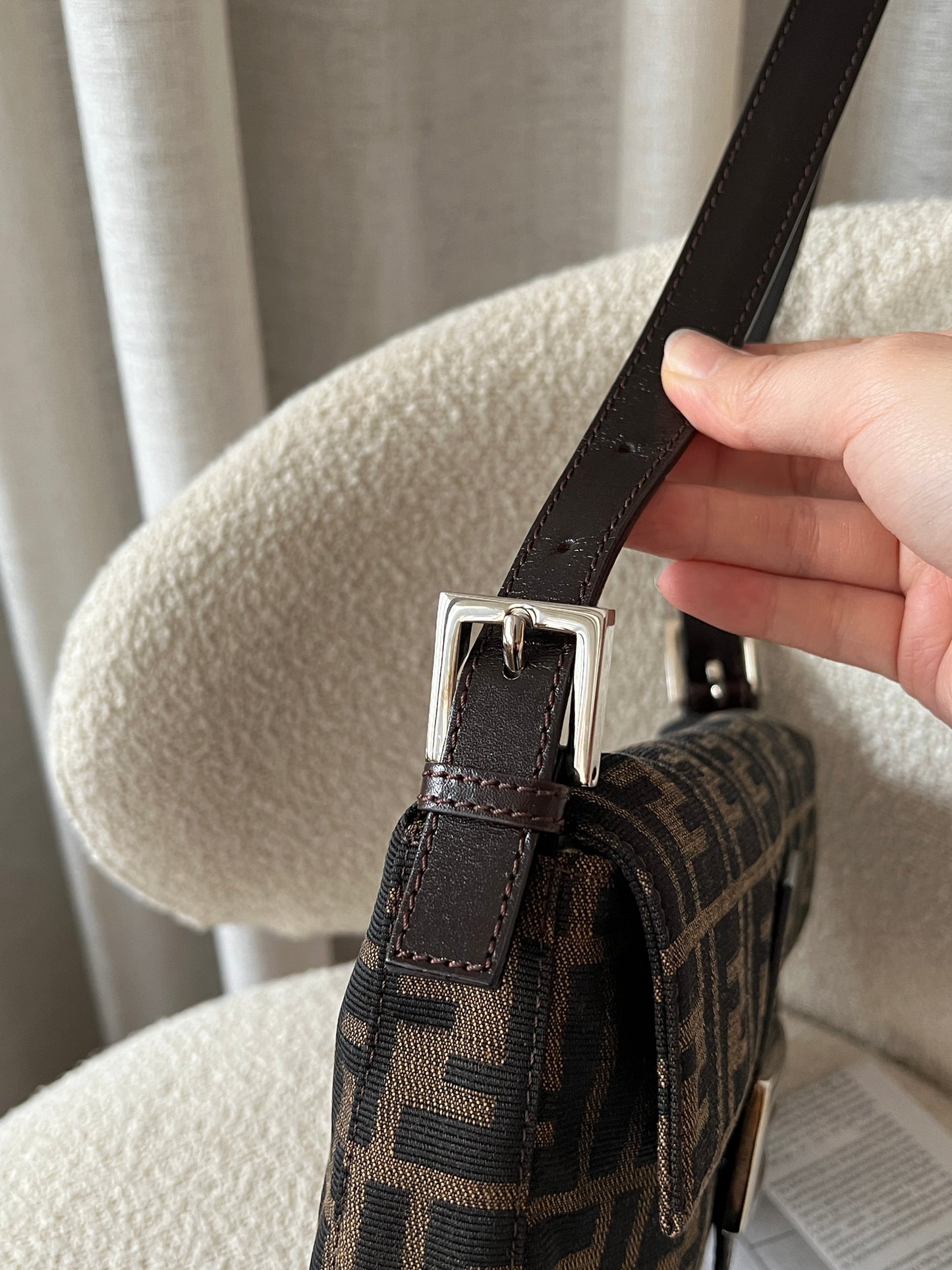 Vintage Fendi classic zucca baguette🥖