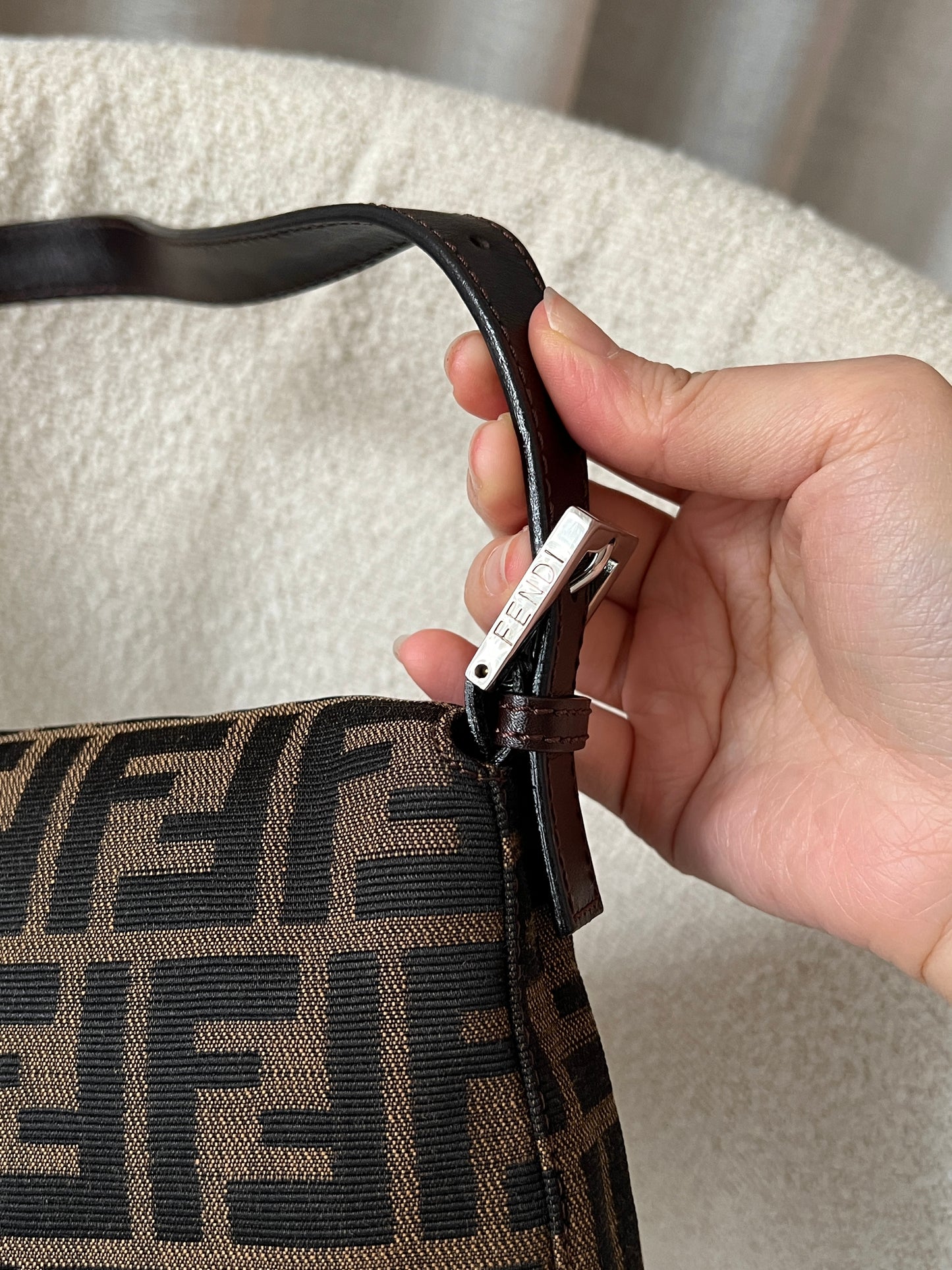 Vintage Fendi classic zucca baguette🥖