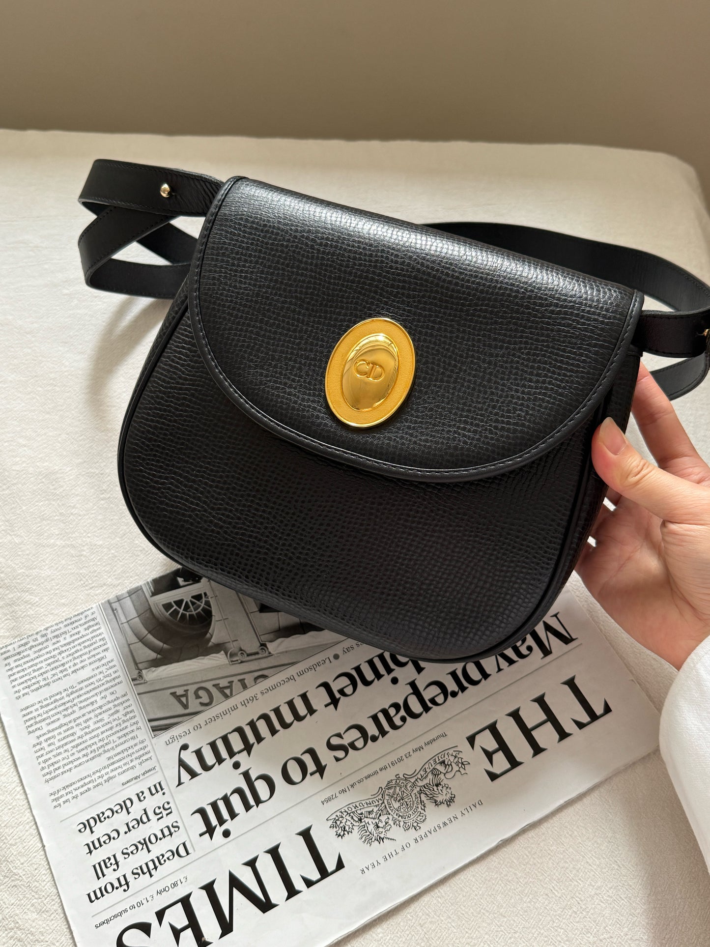 Vintage Dior golden egg 2-way🥚