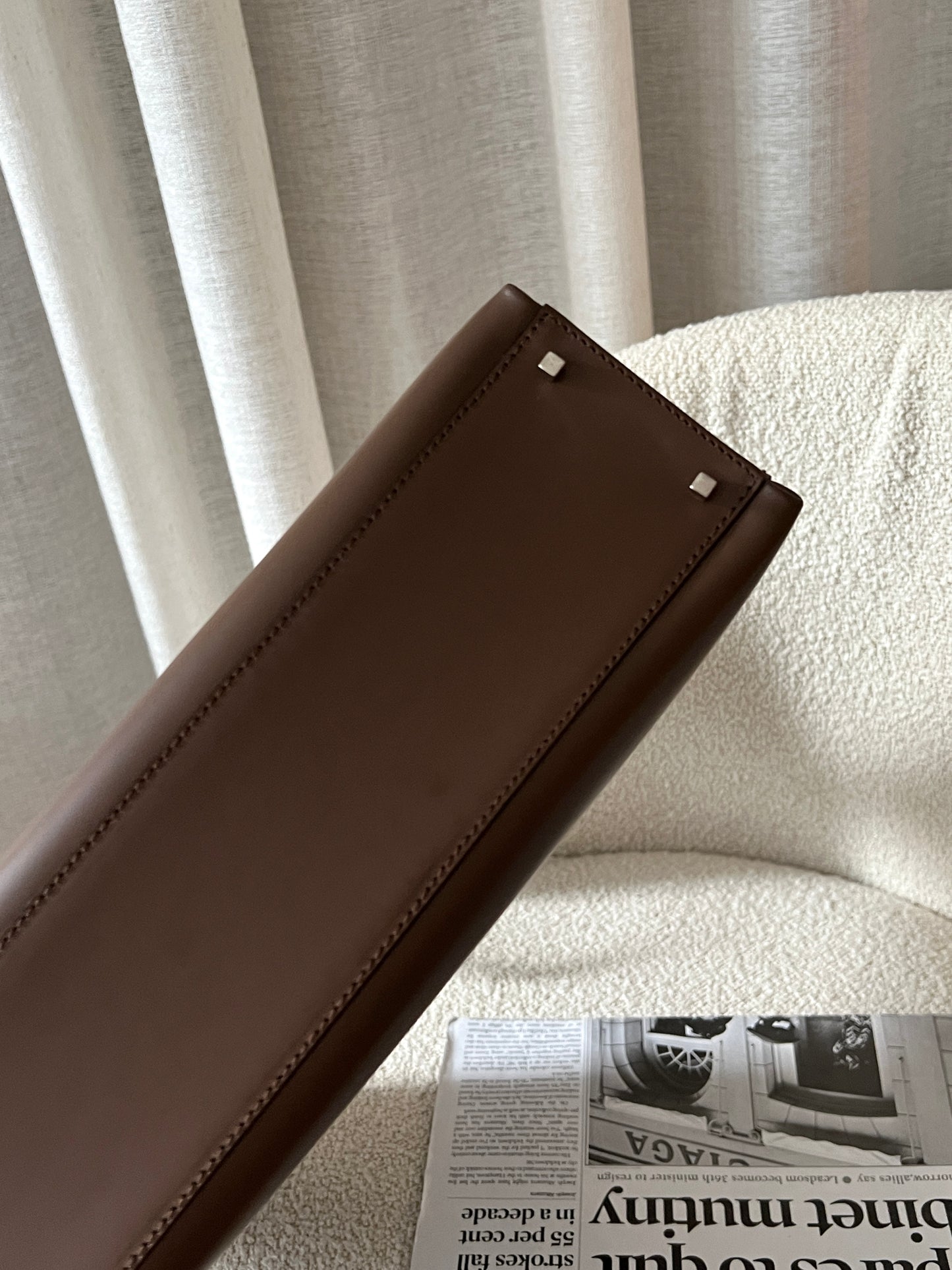 Vintage Salvatore Ferragamo leather shoulder bag