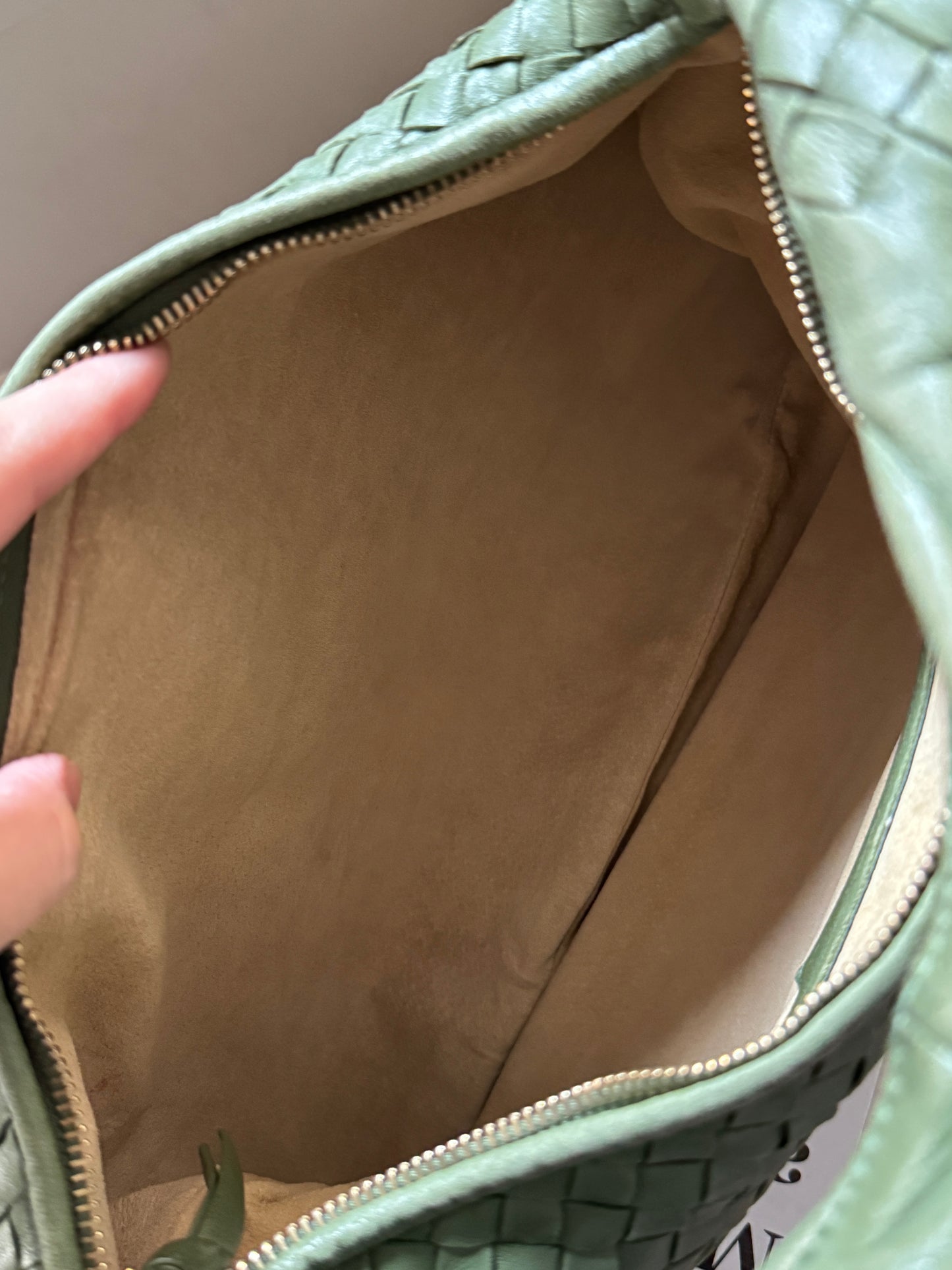 Vintage Bottega Veneta intrecciato olive hobo🍸
