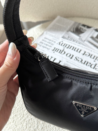 Vintage Prada nylon hobo bag