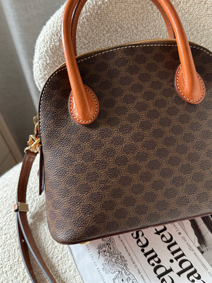 Vintage Celine 2-way alma bag