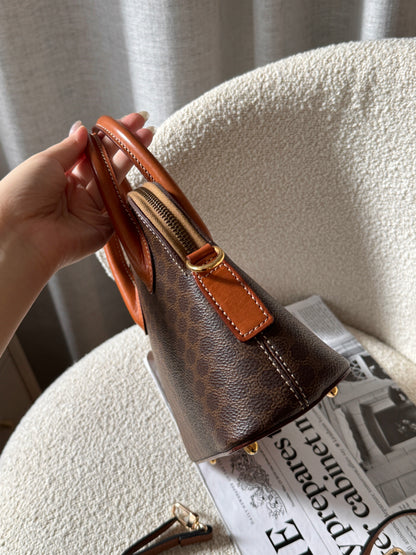 Vintage Celine 2-way alma bag