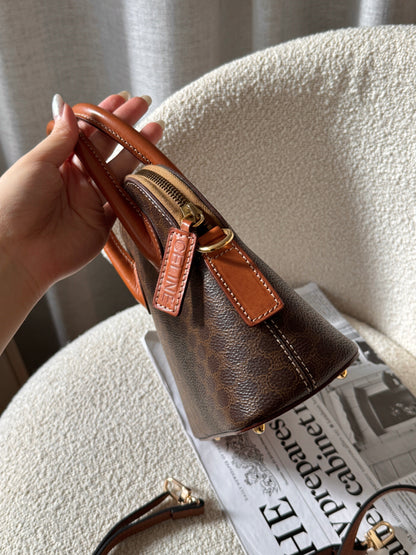 Vintage Celine 2-way alma bag