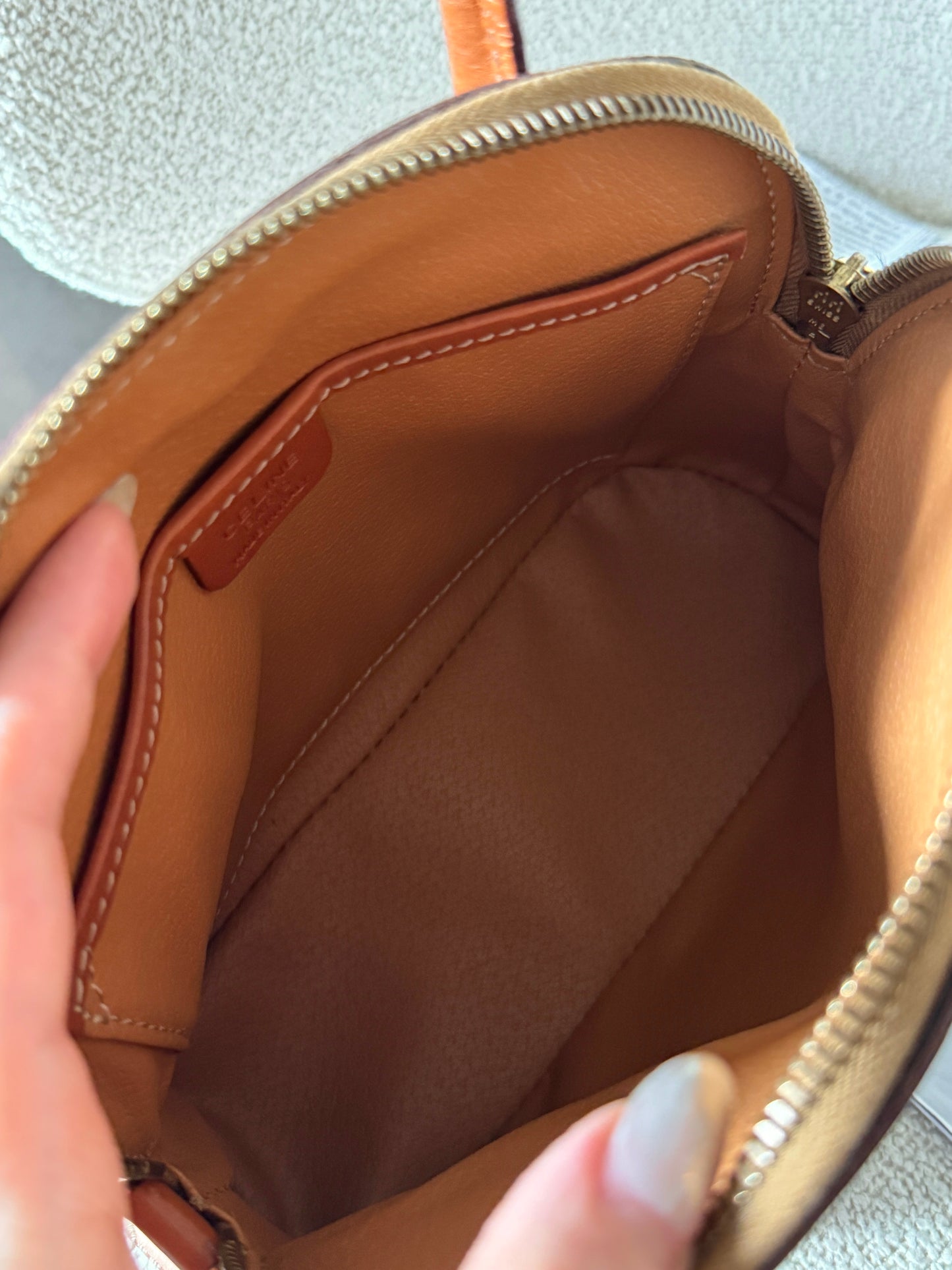 Vintage Celine 2-way alma bag