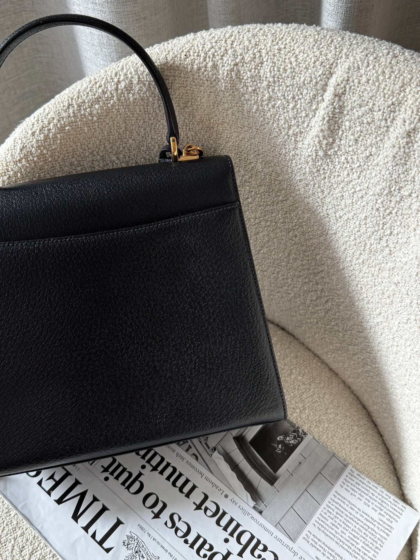 Vintage Gucci 2-way lady lock bag