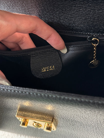 Vintage Gucci 2-way lady lock bag