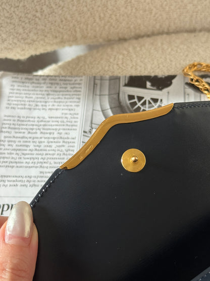 Vintage Cartier 藍寶石2-way chain bag💎