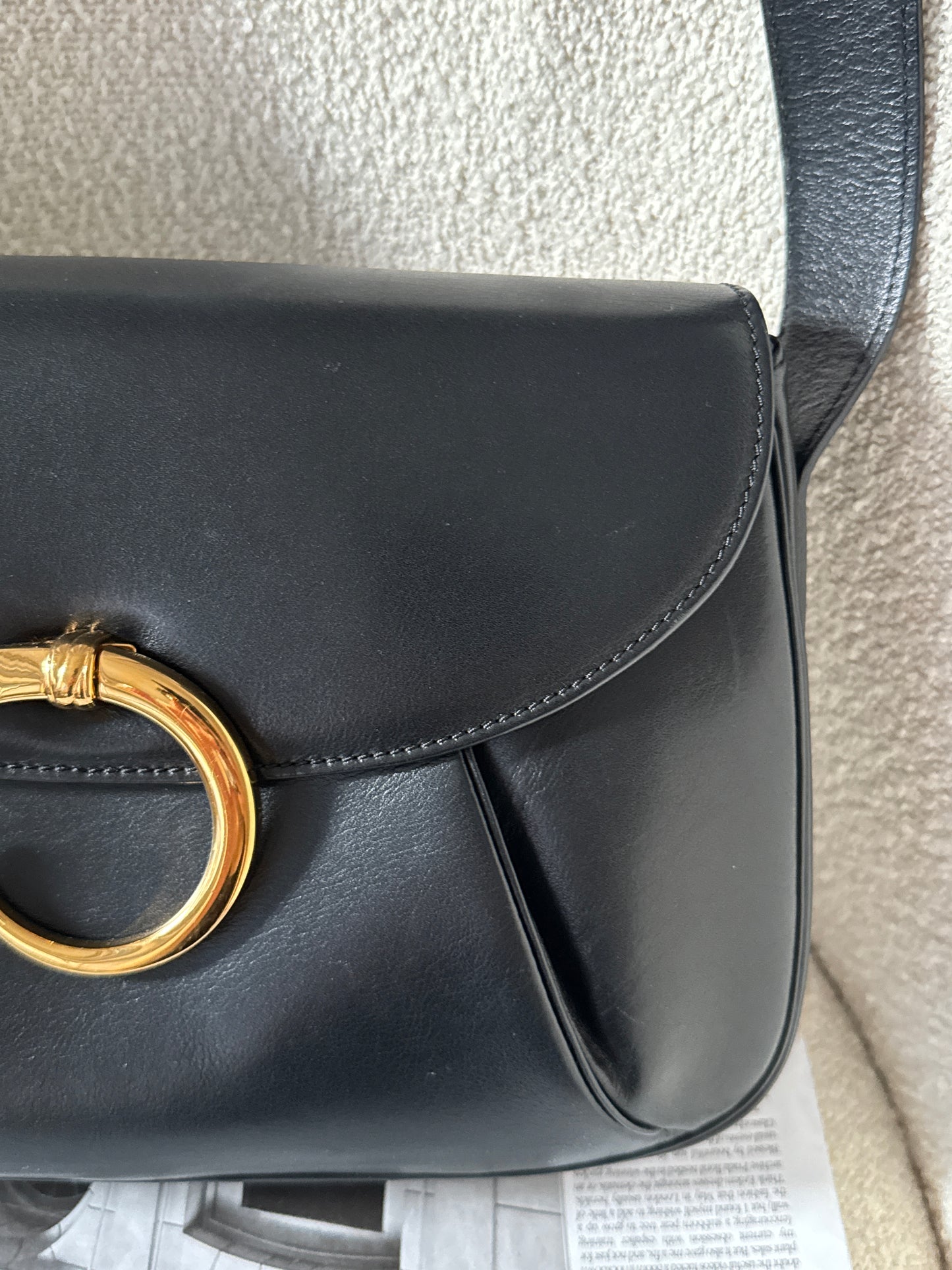 Vintage Cartier豹頭金扣crossbody bag