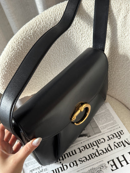 Vintage Cartier豹頭金扣crossbody bag