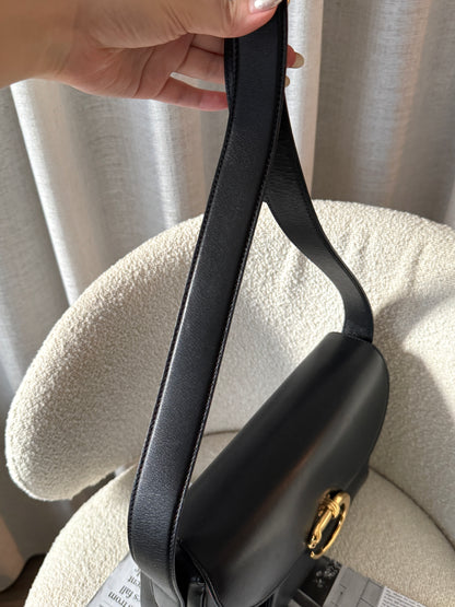 Vintage Cartier豹頭金扣crossbody bag