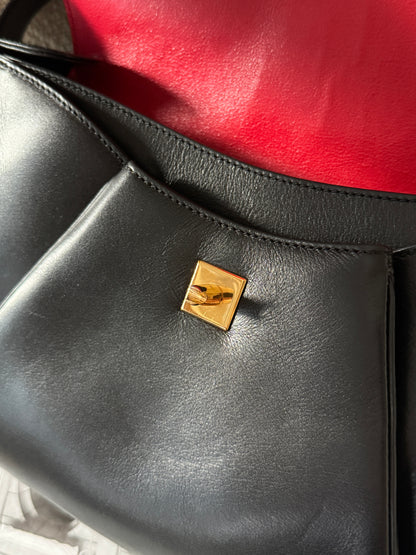 Vintage Cartier豹頭金扣crossbody bag