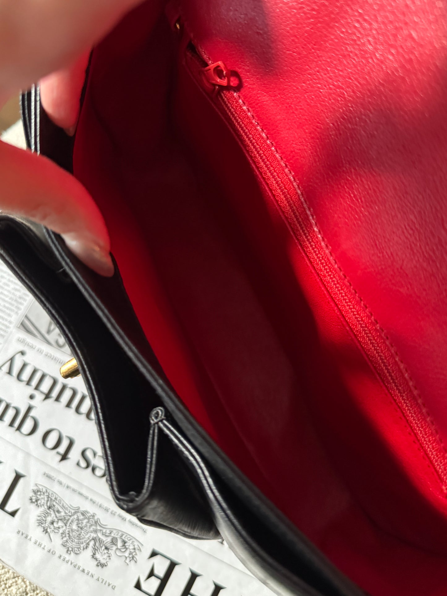 Vintage Cartier豹頭金扣crossbody bag