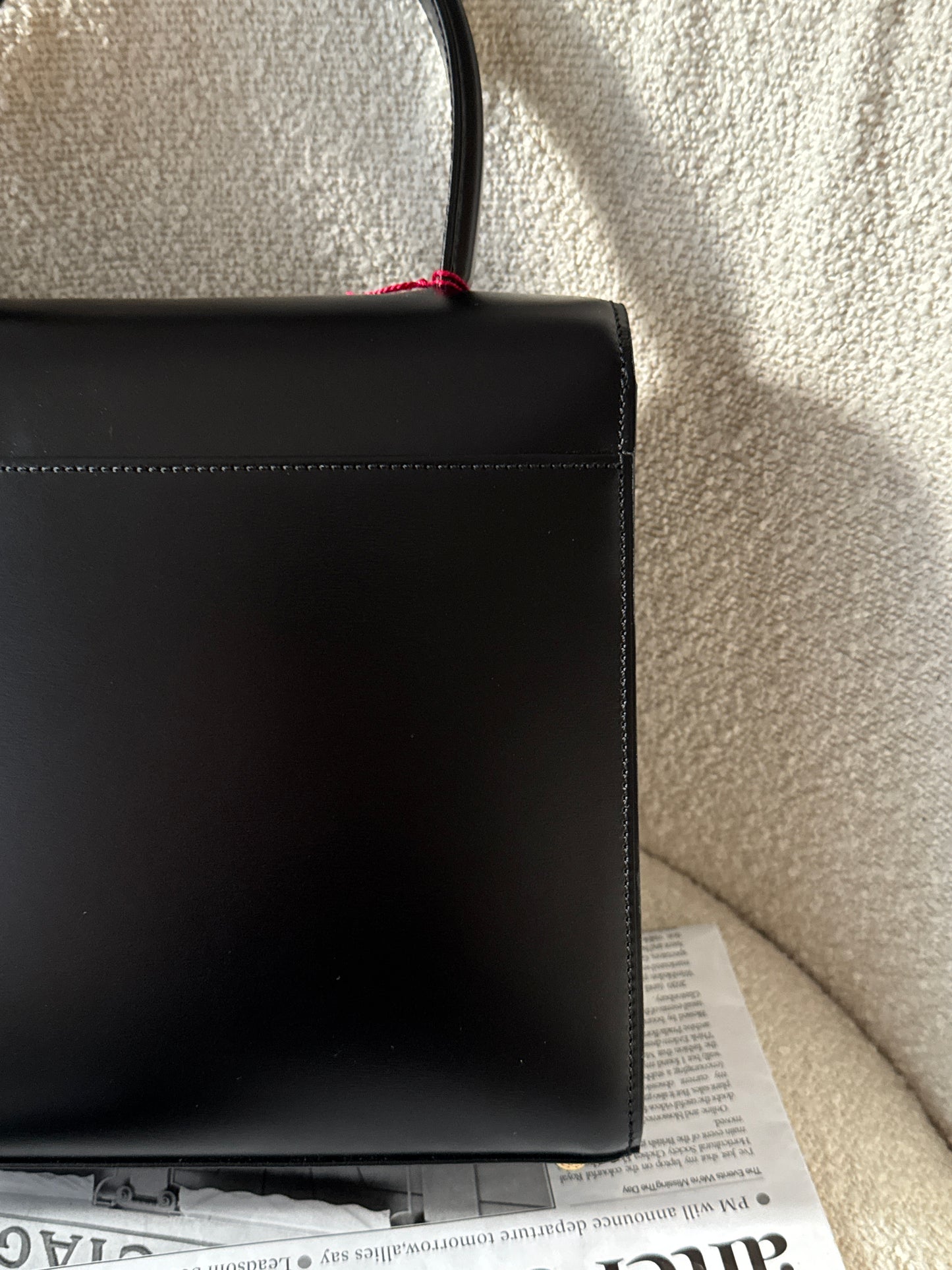 Vintage Cartier 黑金豹頭kelly bag🐆