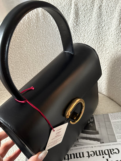 Vintage Cartier 黑金豹頭kelly bag🐆