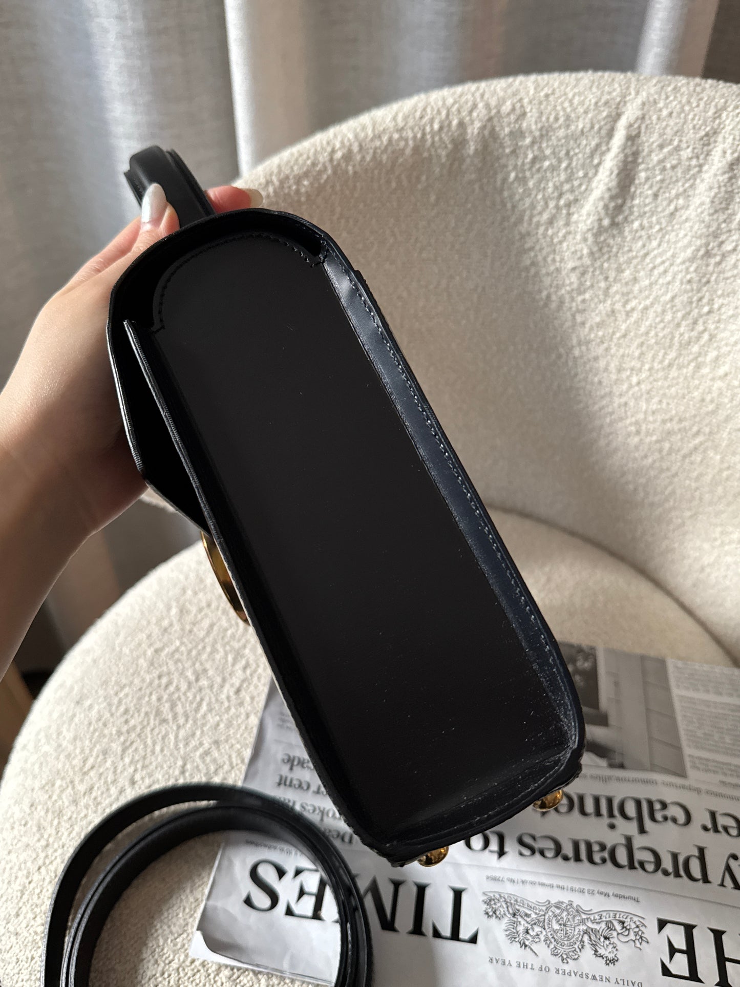 Vintage Cartier 黑金豹頭kelly bag🐆