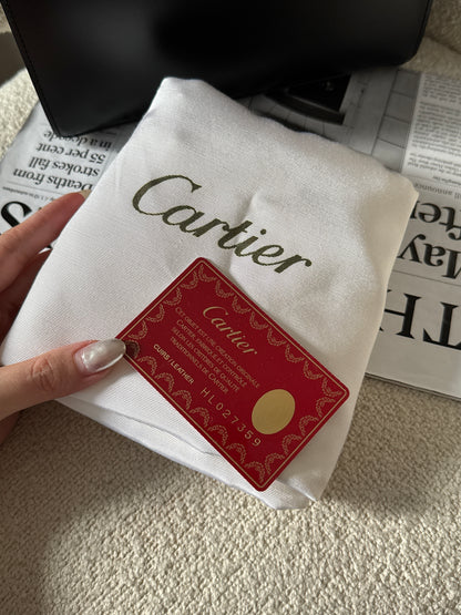 Vintage Cartier 黑金豹頭kelly bag🐆