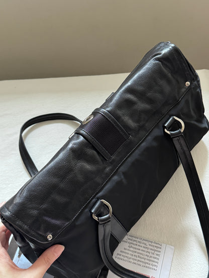 Vintage Prada nylon leather baguette🥖