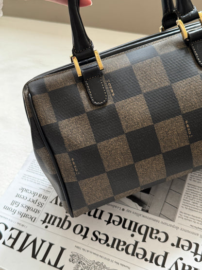 Vintave Fendi 棋盤格boston♟️