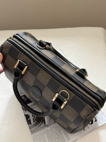 Vintave Fendi 棋盤格boston♟️