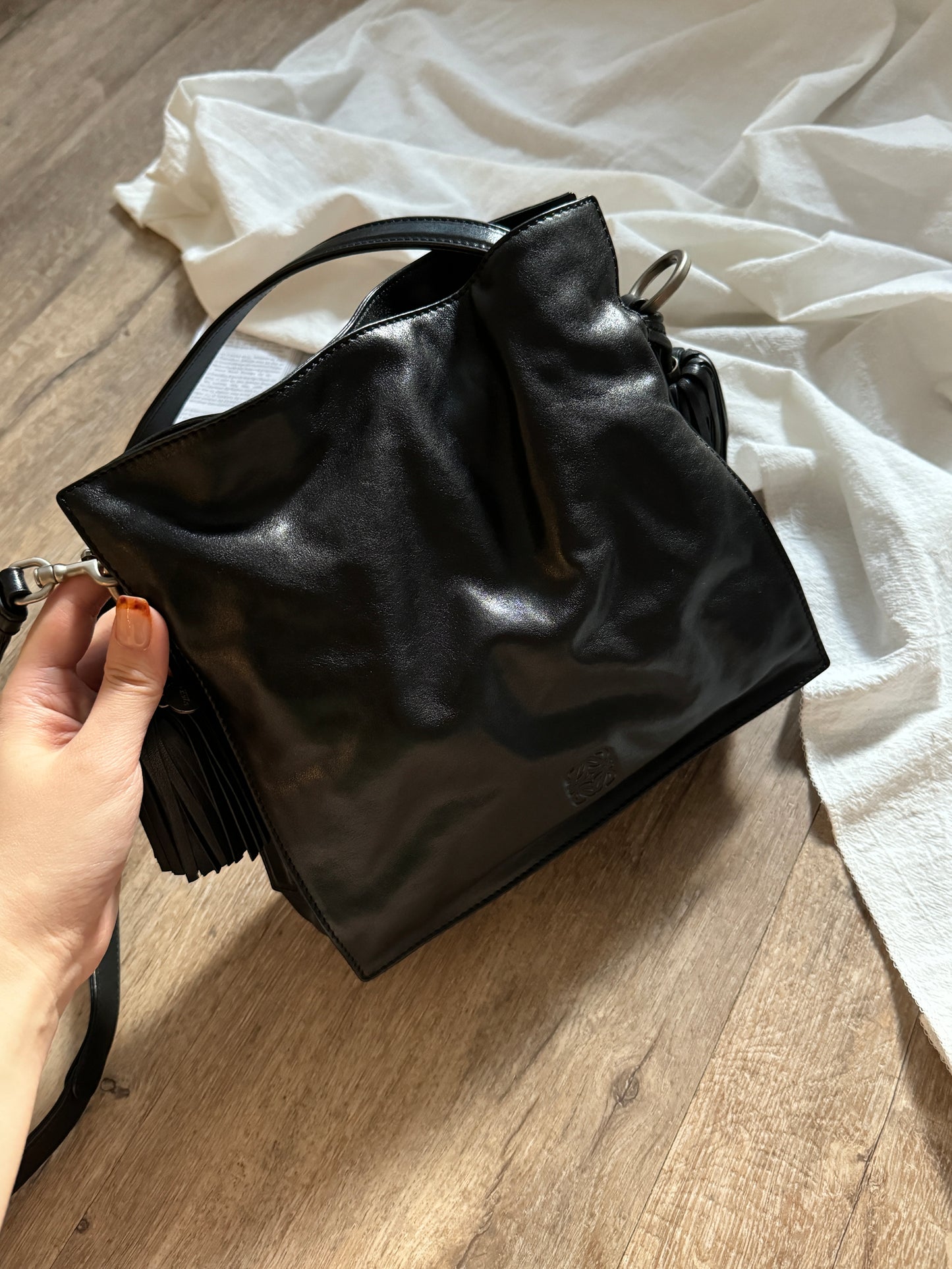 Vintage Loewe flamenco 2-way bag small🖤