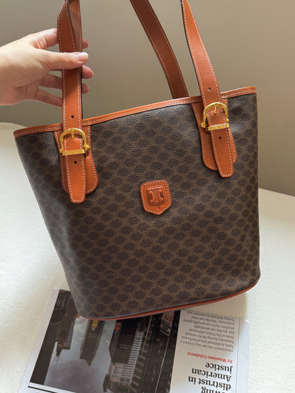 Vintage Celine macadam tote