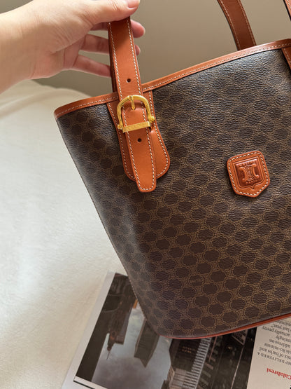 Vintage Celine macadam tote