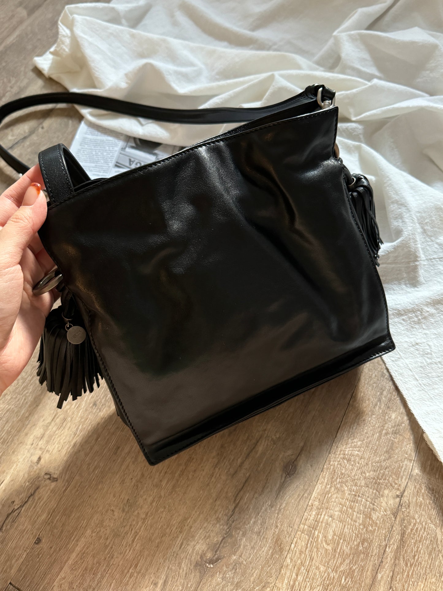 Vintage Loewe flamenco 2-way bag small🖤