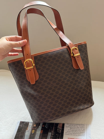 Vintage Celine macadam tote