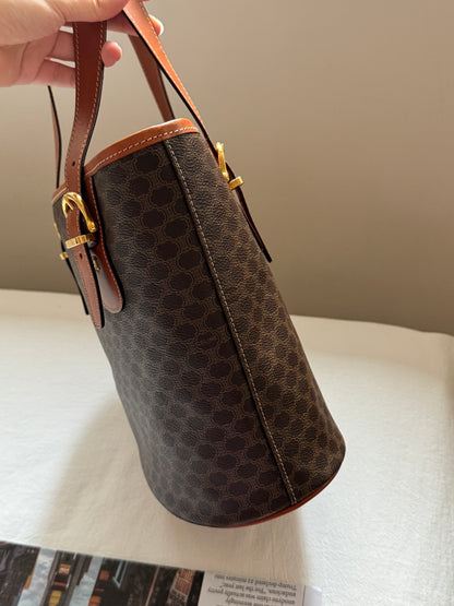 Vintage Celine macadam tote