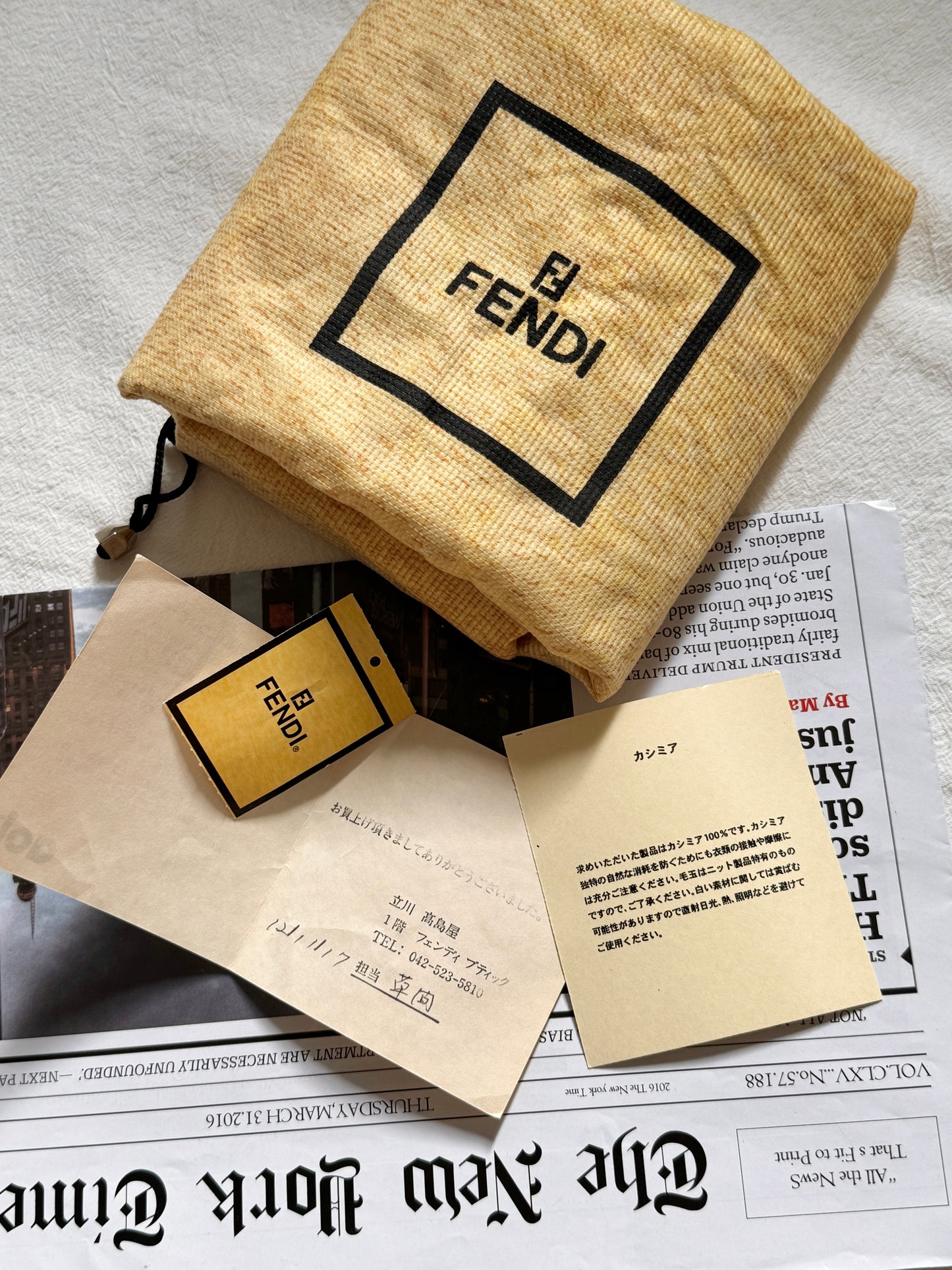 Vintage Fendi 燈芯絨大法棍🍪