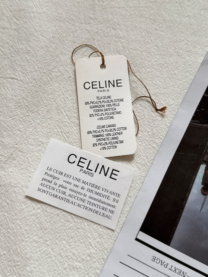 Vintage Celine macadam tote